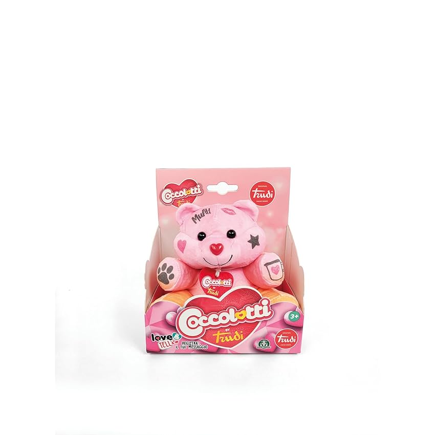 Trudi Coccolotto Rosa Honey Love&Tell by Peluche idea regalo trend | 15x14 Trudi Coccolotto Rosa Honey Love&Tell by Peluche idea regalo trend | 15x14