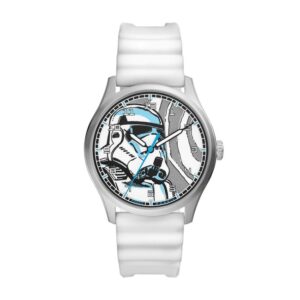 Orologio Uomo FOSSIL STAR WARS SE1108 Silicone Bianco Stormtrooper