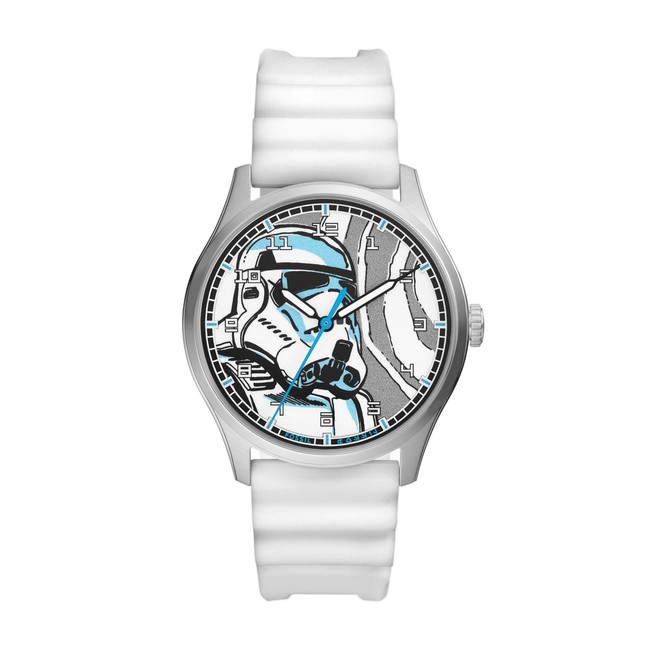 Orologio Uomo FOSSIL STAR WARS SE1108 Silicone Bianco Stormtrooper