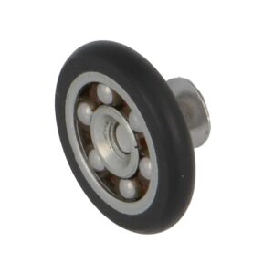 Amig - Cuscinetto Box Doccia | Set di 2 Unità | Ø 20 mm | Cuscinetto Frontale e Vite