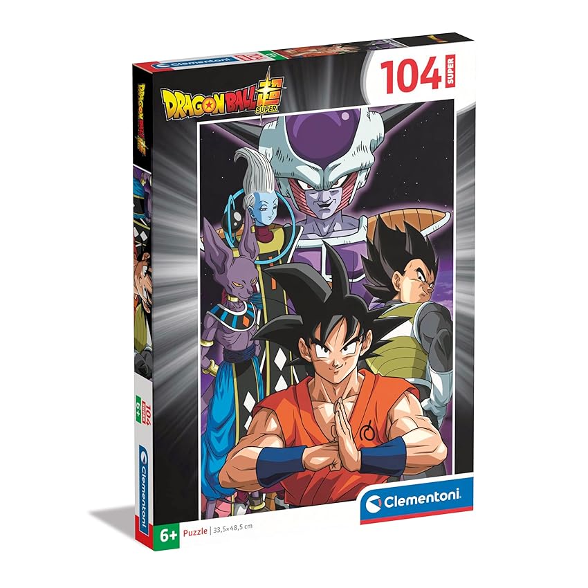 Clementoni - 25774 - Supercolor Puzzle - Dragon Ball - 104 Pezzi