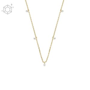 Collana Donna FOSSIL SHINE BRIGHT JA7131710 Ottone Dorato