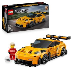 LEGO Speed Champions Super Car Porsche 911 GT3 RS - Modellino di Auto con Minifigure del Pilota