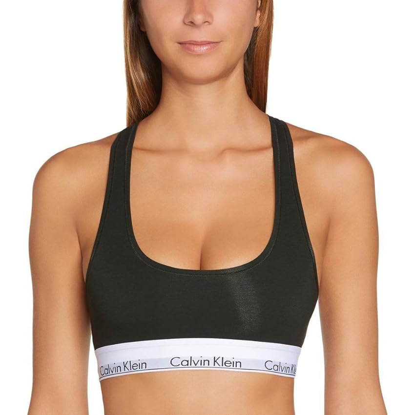 Calvin Klein Reggiseno a Bralette Donna Unlined Sportivo