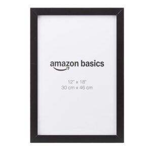 Amazon Basics - Cornice Rettangolare in Legno per Poster/Foto