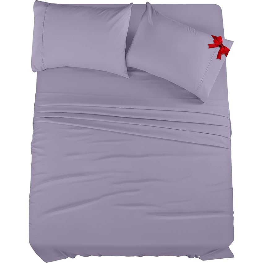 Utopia Bedding Set di lenzuola per letto king size