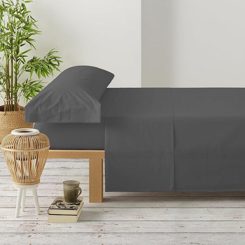 Degrees home Premium – Set Lenzuola Singolo 90x190 3 Pezzi – Lenzuolo con Angoli