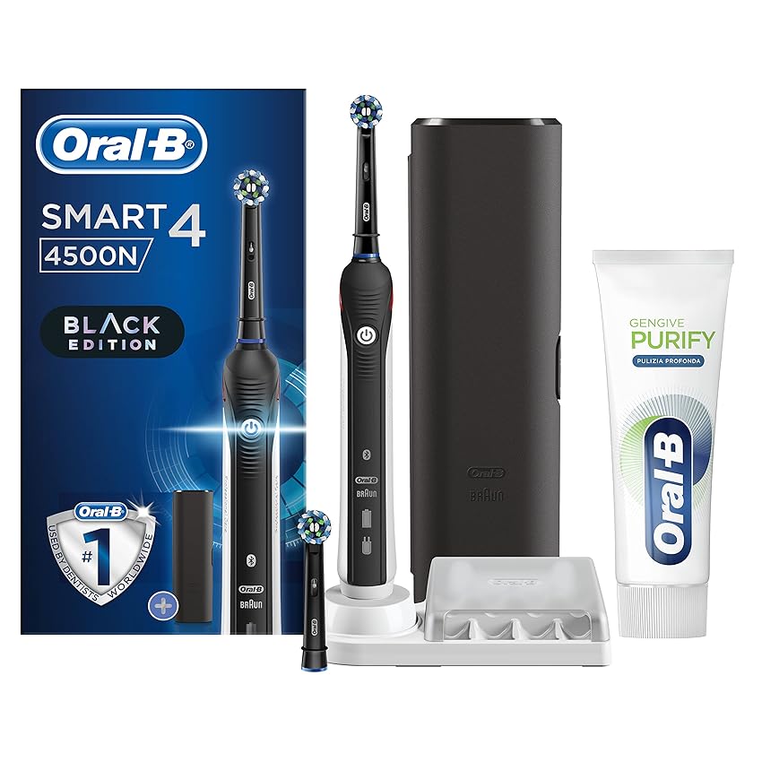 Oral-B Spazzolino Elettrico Ricaricabile Smart 4 4500 CrossAction