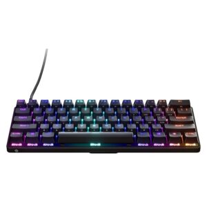 SteelSeries Apex 9 Mini - Tastiera meccanica da gaming - Switch ottici