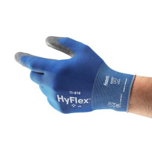 Ansell HyFlex 11-618 Guanti Lavoro Sottili