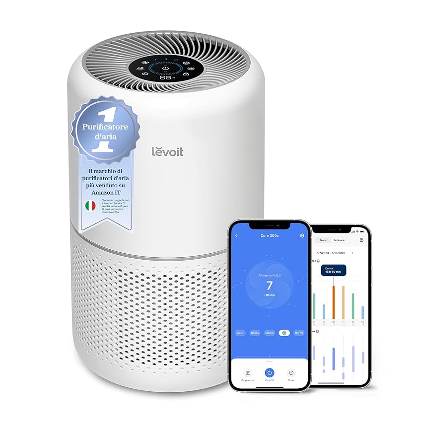 Levoit Purificatore d'Aria Smart per Allergie
