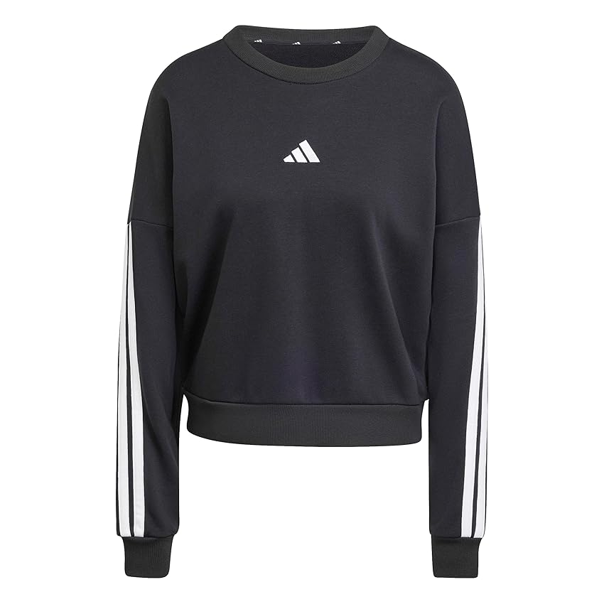 adidas Femme Essentials 3-Stripes French Terry Sweatshirt adidas Femme Essentials 3-Stripes French Terry Sweatshirt