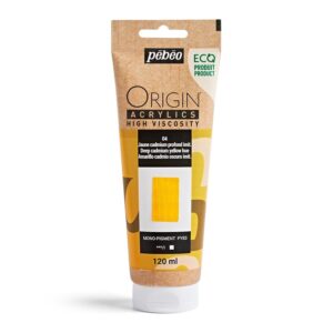 PEBEO - Origin Acrylics 120 ml - Vernice acrilica ecologica - Alta viscosità