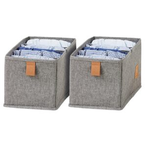 LOVE IT STORE IT - Premium - Set di 2 Organizer Biancheria Intima in Lino