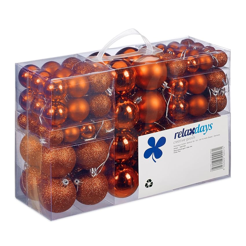 Relaxdays Palline di Natale Relaxdays Palline di Natale