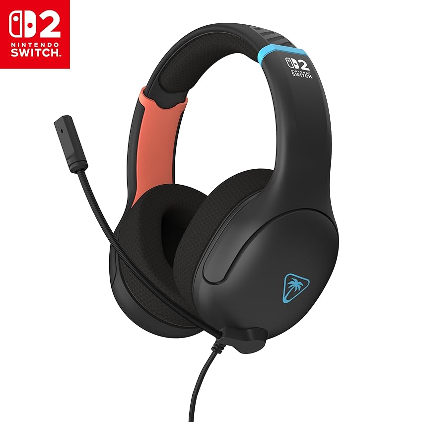 Turtle Beach Airlite Fit Nero carbone Cuffie da gioco con cavo