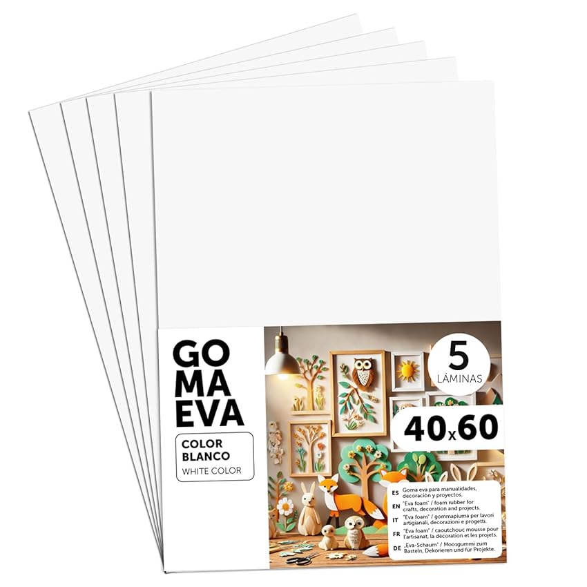 m-office Fogli di Gomma Eva Colorata m-office Fogli di Gomma Eva Colorata