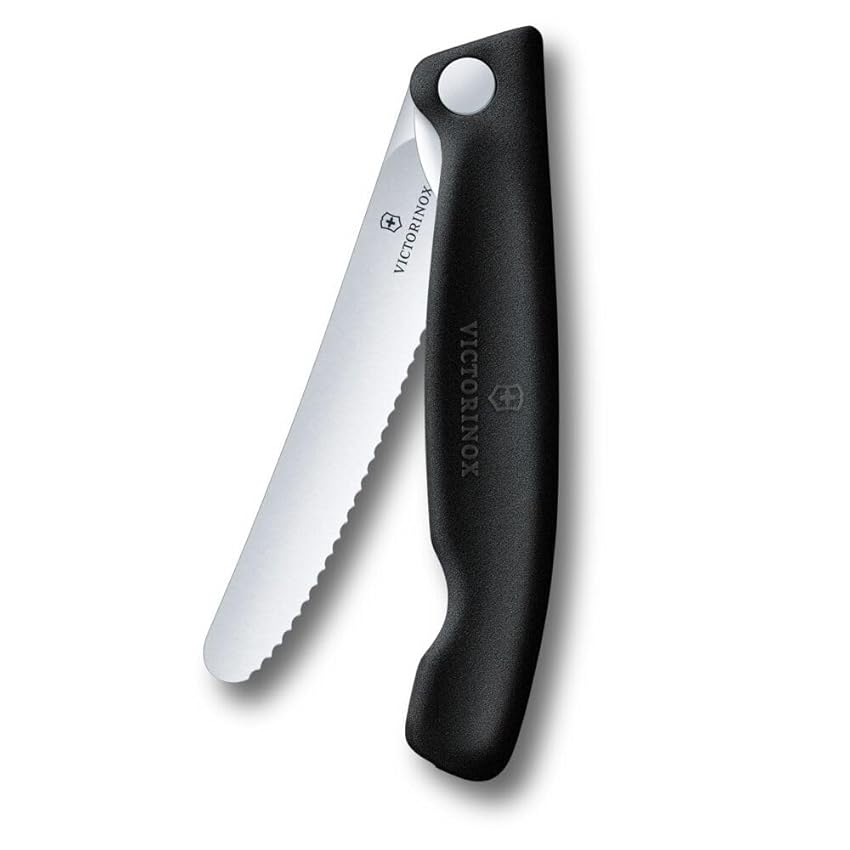 Victorinox Swiss Classic Coltello da picnic pieghevole per escursioni Victorinox Swiss Classic Coltello da picnic pieghevole per escursioni