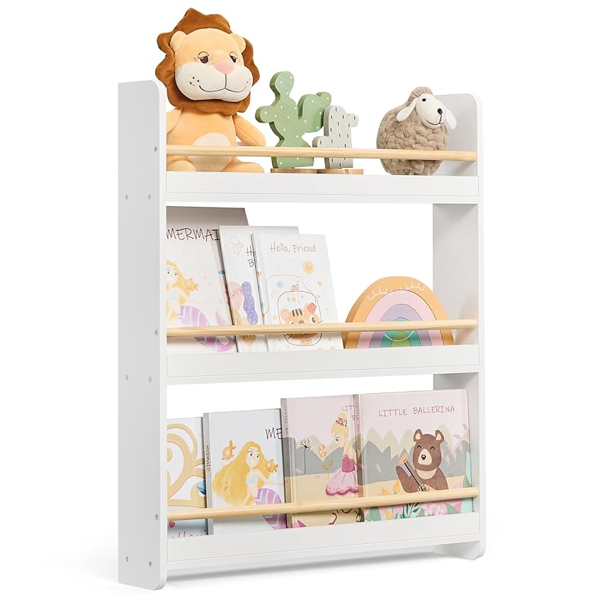SONGMICS Libreria Montessoriana per Bambini