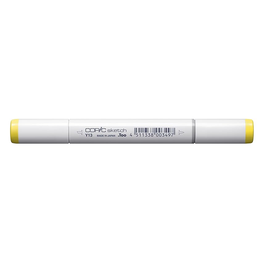 COPIC Sketch Lemon Yellow Y13 - Pennarello Professionale a Doppia Punta COPIC Sketch Lemon Yellow Y13 - Pennarello Professionale a Doppia Punta