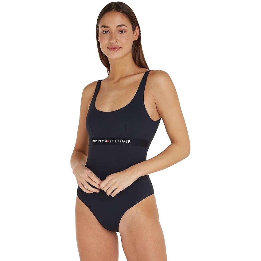 Tommy Hilfiger Donna Costume da Bagno One Piece Cut-out Tommy Hilfiger Donna Costume da Bagno One Piece Cut-out
