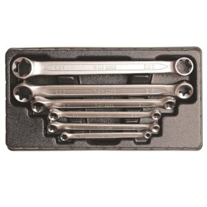 BGS 2268 | Set di chiavi a doppio anello con teste ad anello e profilo E | E6 x E8