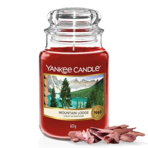 Yankee Candle Scented Candle | Candela in giara grande della Rifugio di Montagna |