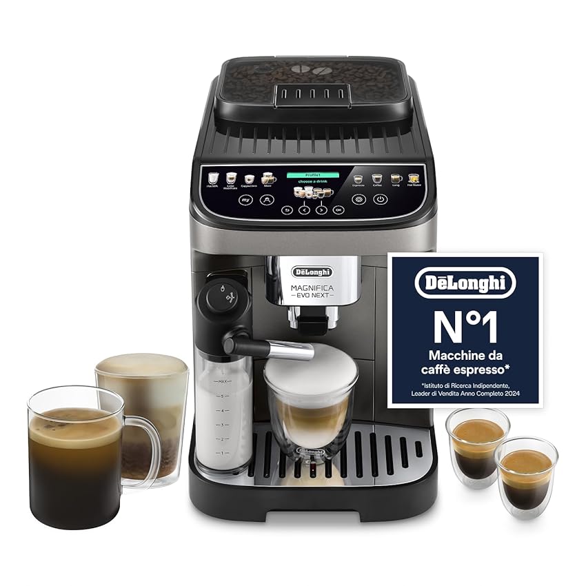 De’Longhi Magnifica Evo Next – Perfetto Macchina da Caffè Automatica De’Longhi Magnifica Evo Next – Perfetto Macchina da Caffè Automatica