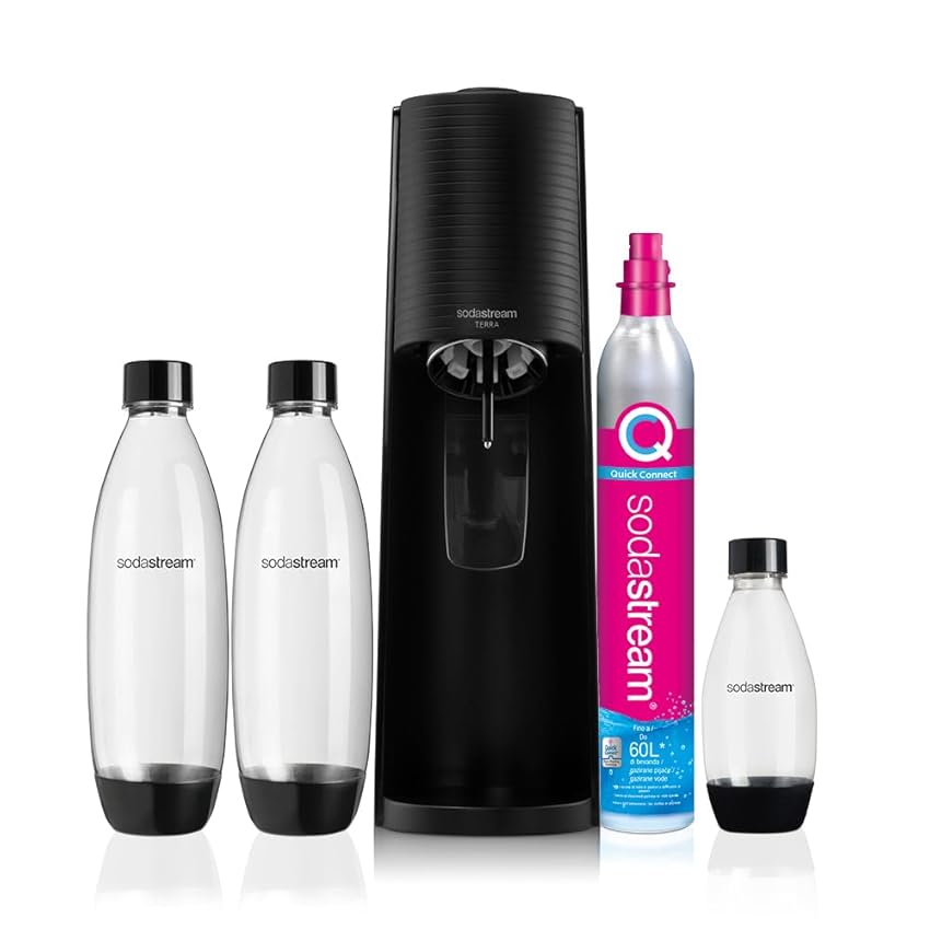 SodaStream Terra Megapack nero SodaStream Terra Megapack nero