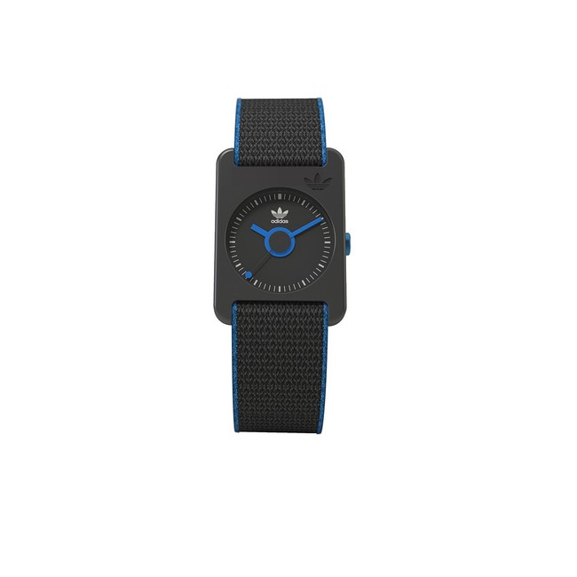 Orologio ADIDAS STREET RETRO POP TWO AOST22542 Tessuto Nero Blu OFFICIAL