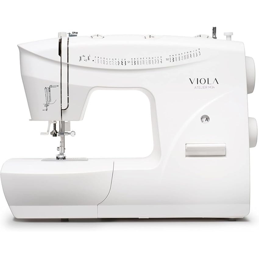 VIOLA Atelier M Macchina da Cucire con svariati accessori inclusi
