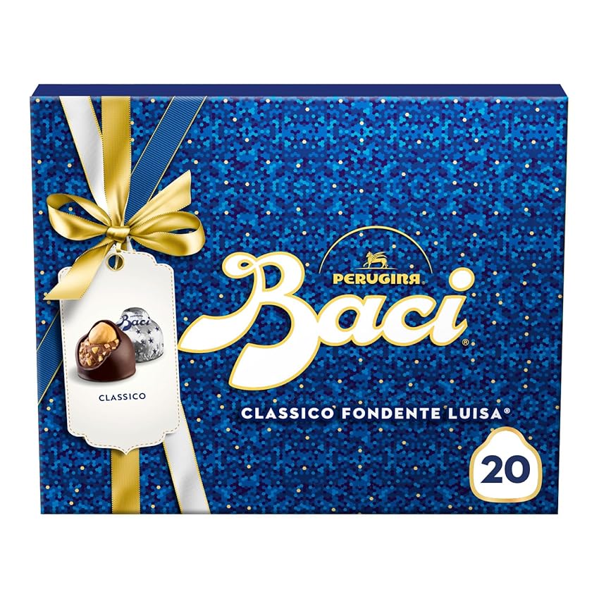 BACI PERUGINA Classico Cioccolatini Fondenti ripieni al Gianduia BACI PERUGINA Classico Cioccolatini Fondenti ripieni al Gianduia