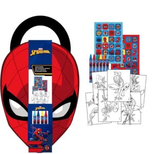 Album di Attività Colorabile Spiderman - Libro per Bambini con Stickers