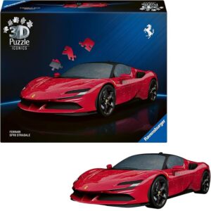 Ravensburger - Puzzle 3D Ferrari SF90 Stradale | Modellismo Da Costruire Adulti |
