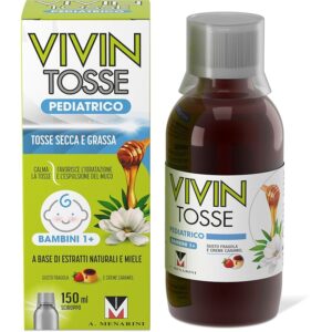 Vivin Tosse Pediatrico - Sciroppo Per Tosse Secca E Grassa A Base Di Estratti Vegetali E Miele