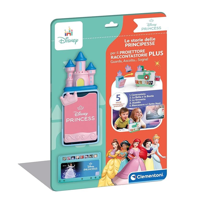 Clementoni Disney Baby Ricarica Princess Proiettore Raccontastorie Plus Clementoni Disney Baby Ricarica Princess Proiettore Raccontastorie Plus