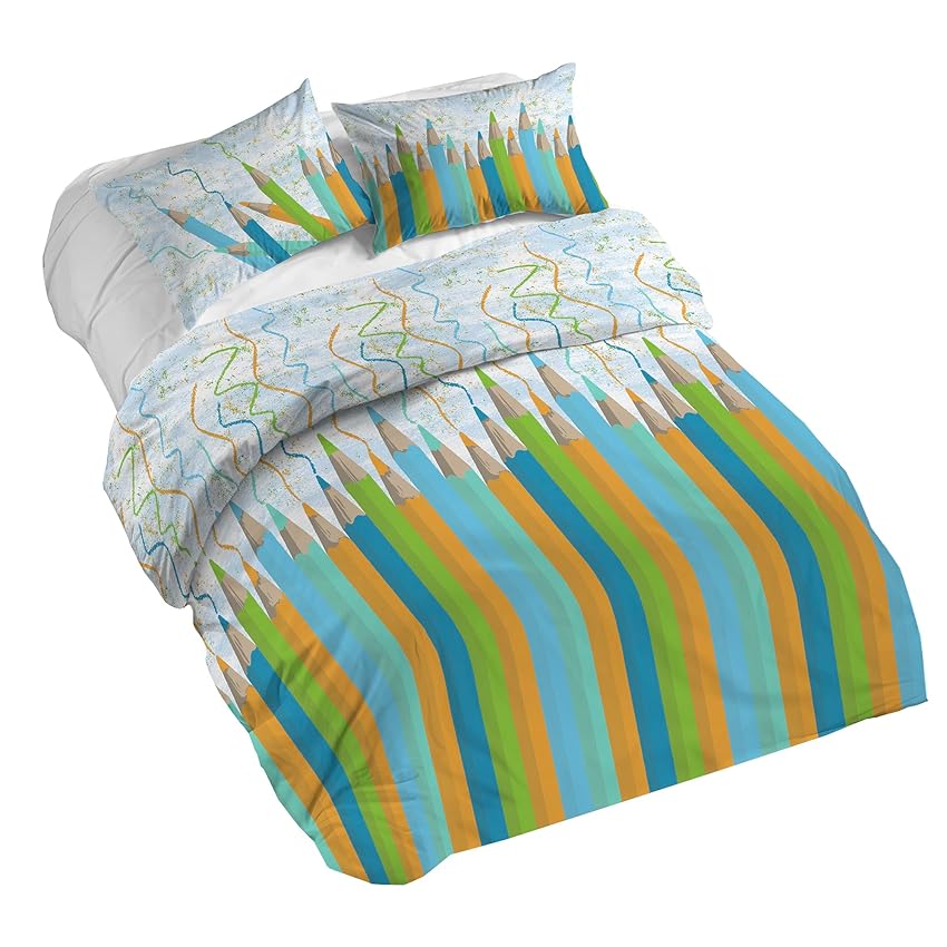 PENSIERI DELICATI Parure Copripiumino Matrimoniale 100% Cotone PENSIERI DELICATI Parure Copripiumino Matrimoniale 100% Cotone