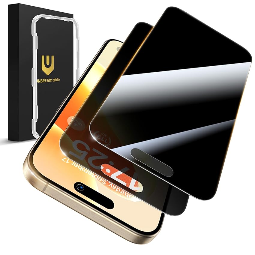 UNBREAKcable Pellicola Protettiva Privacy per iPhone15 PRO Max
