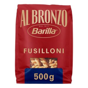 Barilla Pasta Al Bronzo Fusilloni 100% Grano Italiano