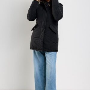 Parka Donna Casual Giubbotto Invernale Eskimo Neve Piumino Pelliccia VEQUE