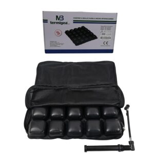 TERMIGEA Cuscino antidecubito gonfiabile completo di pompa per regolazione della pressione