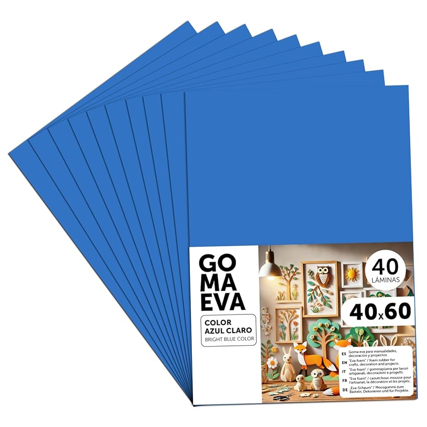 m-office Fogli di Gomma Eva Colorata