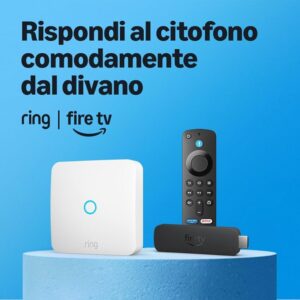 Fire TV Stick 4K Plus + Ring Intercom Audio di Amazon | Sfrutta al massimo la tua casa intelligente