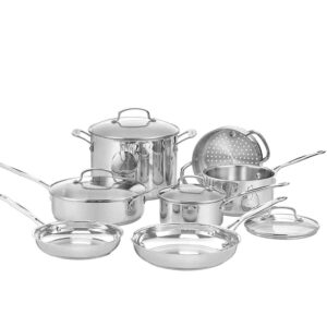 Cuisinart® Chef’s Classic™ Set pentole 11 pezzi | Fondo incapsulato | Induzione |