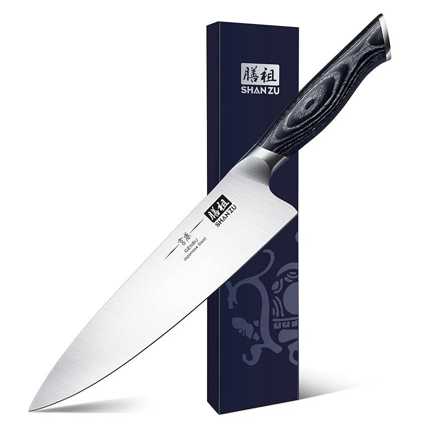 SHAN ZU Coltello da Chef Professionale da 20 cm
