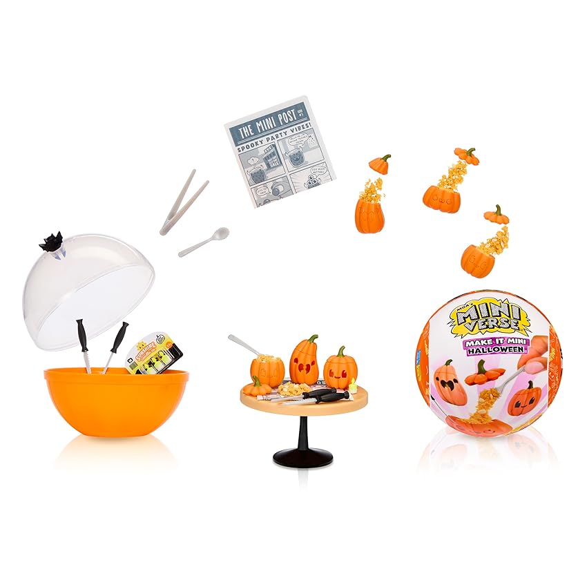 MGA's Miniverse Make It Mini Halloween 2025 - Mini Oggetti da Collezione