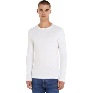 Tommy Jeans Maglietta Maniche Lunghe Uomo TJM Original Maniche Lunghe