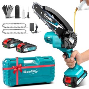 Mini Motosega a Batteria Portatile