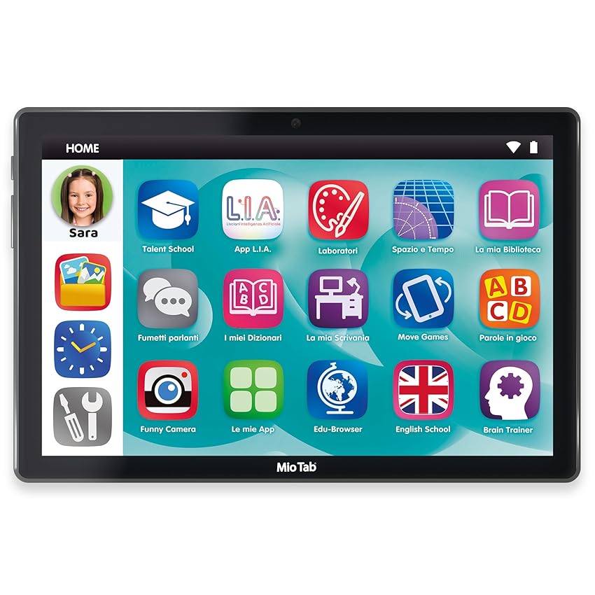 Lisciani Giochi - Hi Tech Educativo Mio Tab L.I.A. 10"