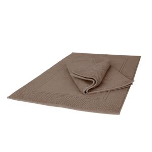 Ruggeri - Set 2 Tappeti Bagno 50x80 cm - 100% Cotone Extra Morbido